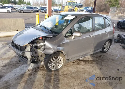 2008 Honda Fit Sport из США, поврежденный, VIN JHMGD37688S005976